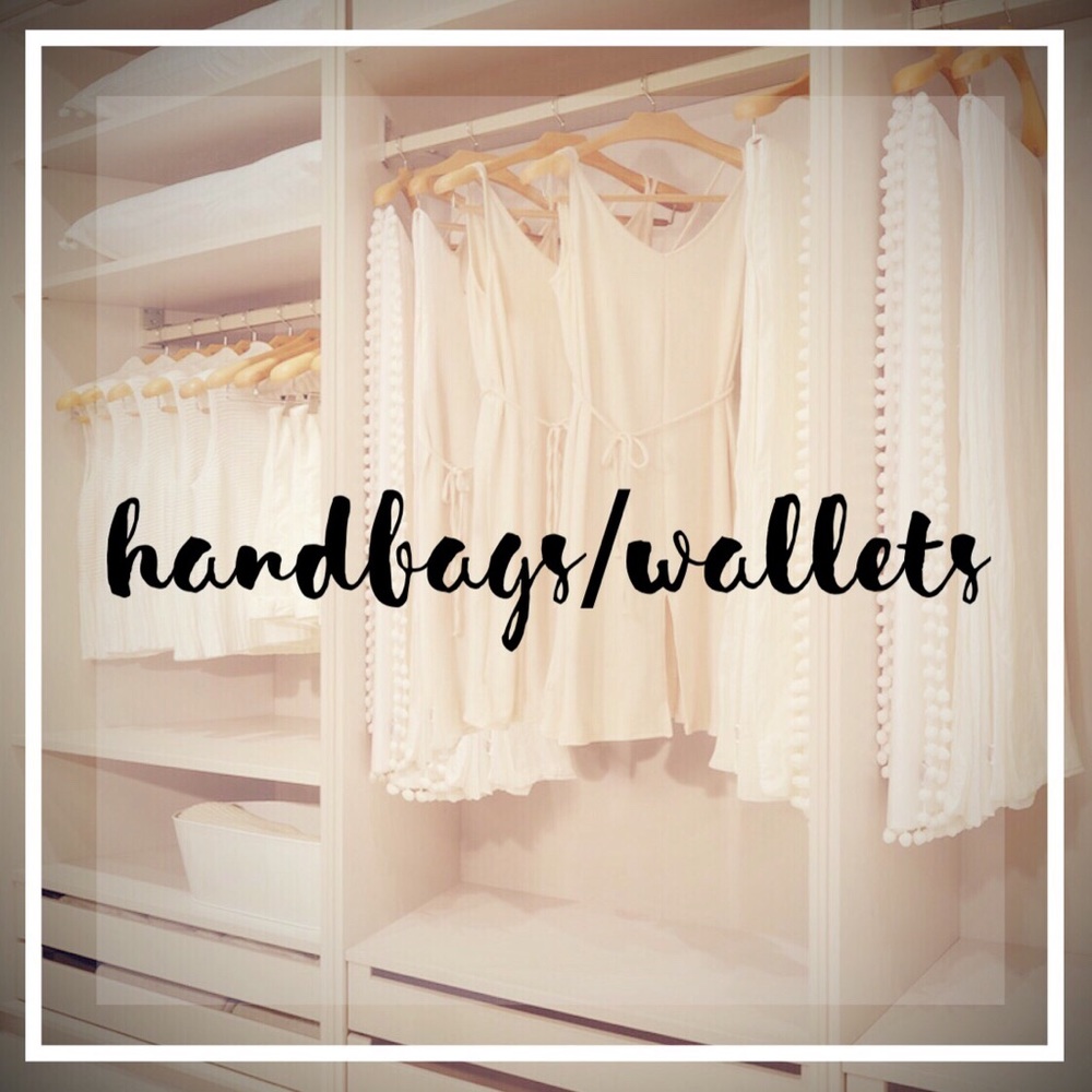 •HANDBAGS/WALLETS•